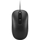 Lenovo Basic Wired Mouse 1000 DPI – Ambidextrous Design, Easy Plug and Play, Sleek Black Finish