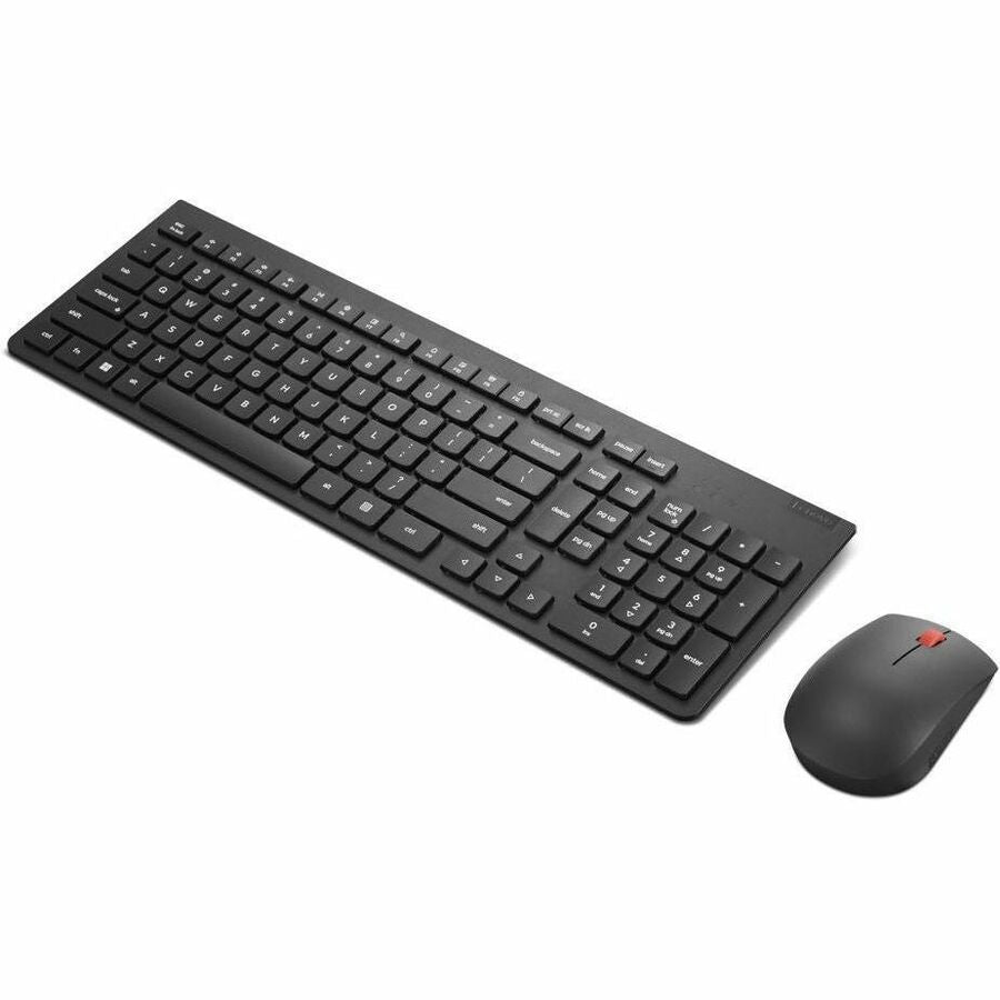 Lenovo Essential Wireless Keyboard And Mouse Combo Gen 2 - Quiet Typing, Eco - Friendly, Long Battery Life, Black - Store 42
