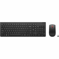 Lenovo Essential Wireless Keyboard And Mouse Combo Gen 2 - Quiet Typing, Eco - Friendly, Long Battery Life, Black - Store 42