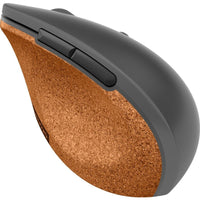 Lenovo Go Wireless Vertical Mouse - Ergonomic 45° Palm Design, 2400 DPI, 6 Buttons, Storm Gray