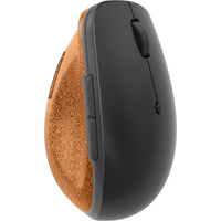 Lenovo Go Wireless Vertical Mouse - Ergonomic 45° Palm Design, 2400 DPI, 6 Buttons, Storm Gray