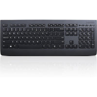 Lenovo Professional Wireless Keyboard and Mouse Combo | Black | Slim Ergonomic Design | Quiet Keys - Store 42