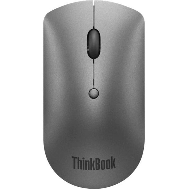 Lenovo ThinkBook Bluetooth Silent Mouse - Quiet, Comfortable, Dual-Device Connection, 2400 DPI