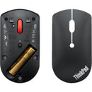 Lenovo ThinkPad Bluetooth Silent Mouse | Ergonomic Design | Dual-Device Connectivity | Quiet Operation