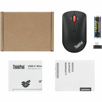 Lenovo ThinkPad USB - C Wireless Mouse | Compact 6 - Button Design | 4 - Way Scrolling & 2400 DPI Precision - Store 42
