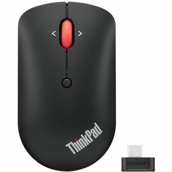 Lenovo ThinkPad USB - C Wireless Mouse | Compact 6 - Button Design | 4 - Way Scrolling & 2400 DPI Precision - Store 42