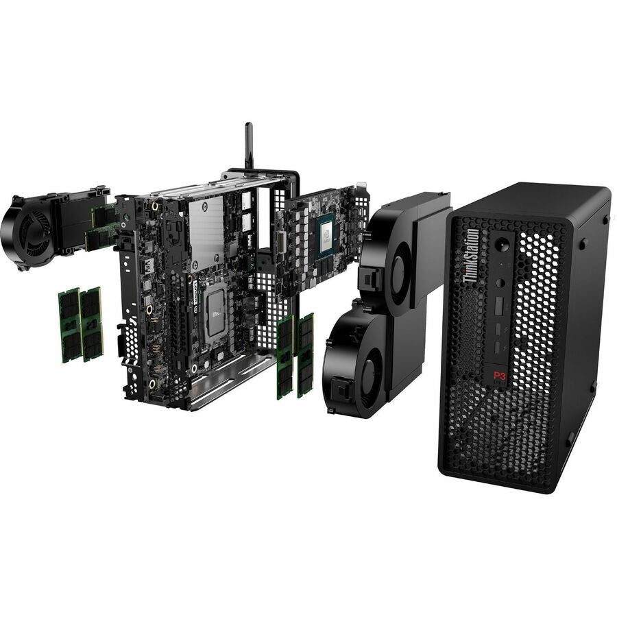 Lenovo ThinkStation P3 Ultra Small Workstation | Intel i7 - 14700, 16GB RAM, 512GB SSD - Store 42