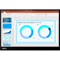 Lenovo ThinkVision M14d 14" IPS Portable Monitor - 2240x1400, USB - C, 375 Nit Brightness - Store 42