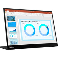 Lenovo ThinkVision M14d 14" IPS Portable Monitor - 2240x1400, USB - C, 375 Nit Brightness - Store 42