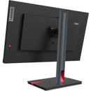 Lenovo ThinkVision P24h - 30 24" WQHD IPS Monitor - 2560 x 1440, USB - C, 300 Nit, Raven Black - Store 42