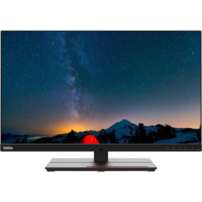 Lenovo ThinkVision P27u - 20 27" 4K UHD IPS Monitor - 3840 x 2160, 450 Nit, USB - C, KVM Switch, Raven Black - Store 42