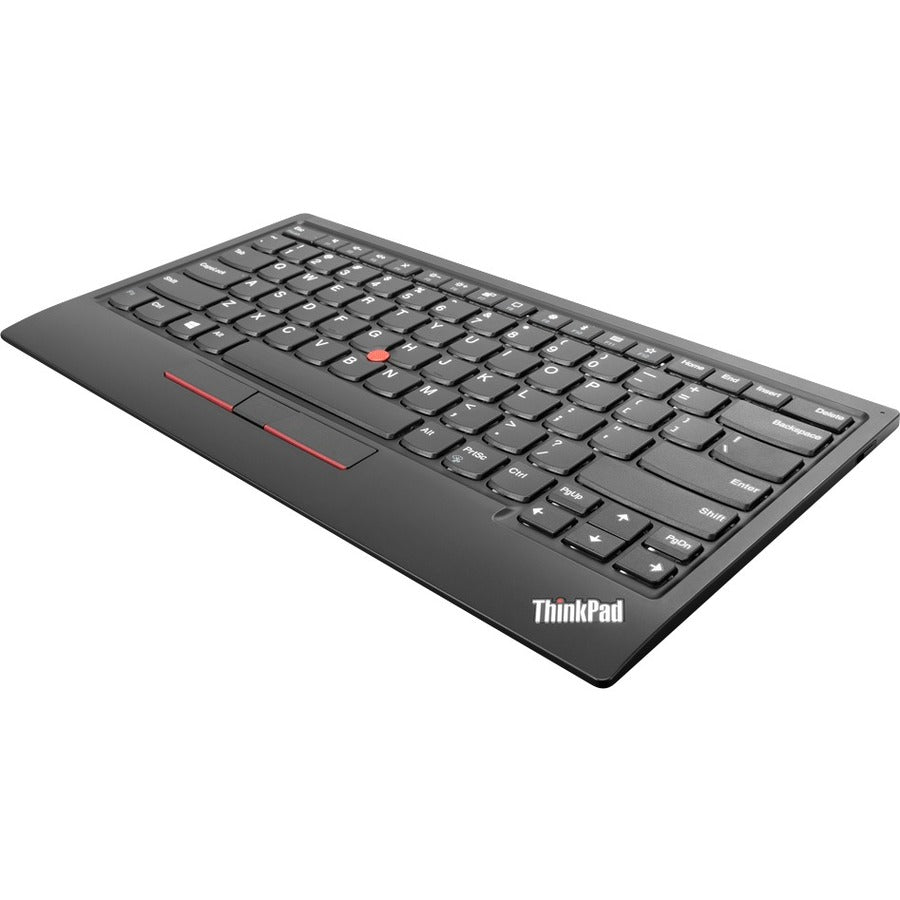 Lenovo TrackPoint Keyboard II - Ergonomic Wireless Bluetooth & USB, 2 Device Support, Made For Windows