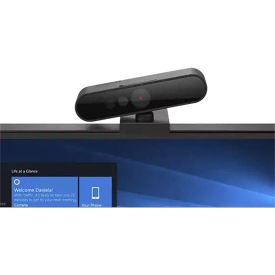 Lenovo USB-C Video Conferencing Camera with Full HD, Dual Microphones, and Facial Recognition