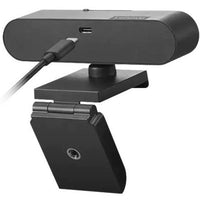 Lenovo USB-C Video Conferencing Camera with Full HD, Dual Microphones, and Facial Recognition