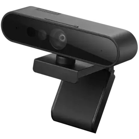 Lenovo USB-C Video Conferencing Camera with Full HD, Dual Microphones, and Facial Recognition