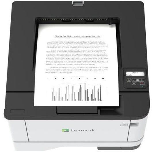 Lexmark MS431DN Laser Printer - 42 ppm Monochrome Printing, Automatic Duplex, 2400 dpi Resolution