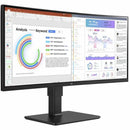 LG 34" UltraWide QHD Monitor 34BQ77QEB | IPS, HDR10, USB Type - C, Ergonomic Design - Store 42