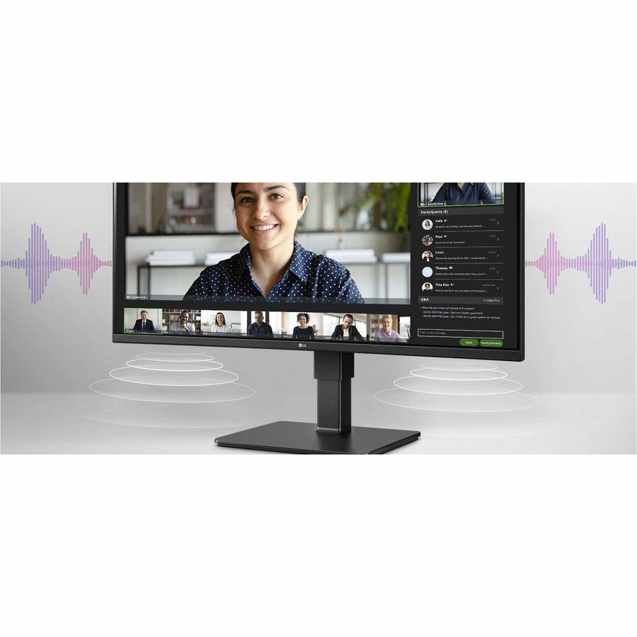 LG 34" UltraWide QHD Monitor 34BQ77QEB | IPS, HDR10, USB Type - C, Ergonomic Design - Store 42