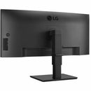 LG 34" UltraWide QHD Monitor 34BQ77QEB | IPS, HDR10, USB Type - C, Ergonomic Design - Store 42