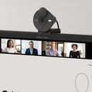 Logitech Brio 300 Webcam - 2MP 1080P 30FPS with Auto Light Correction & Noise-Reducing Mic, USB-C