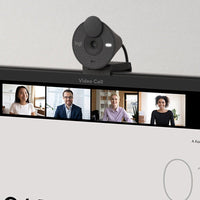 Logitech Brio 300 Webcam - 2MP 1080P 30FPS with Auto Light Correction & Noise-Reducing Mic, USB-C