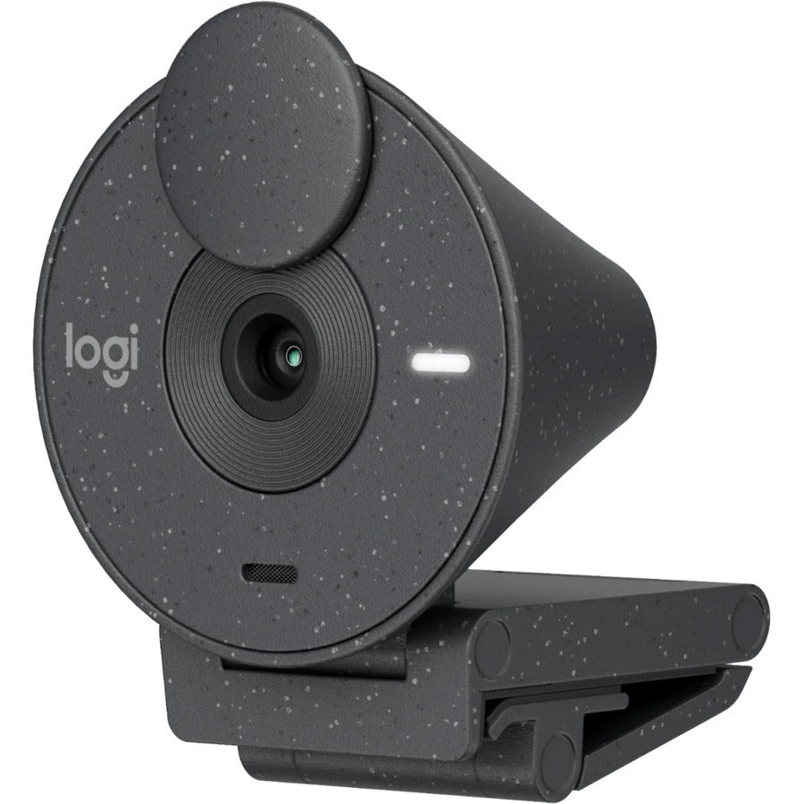 Logitech Brio 305 Webcam - 1080p 30fps USB-C, 2MP, Compatible with Zoom & Teams, Eco-Friendly Design
