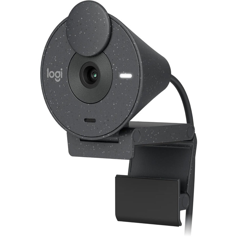 Logitech Brio 305 Webcam - 1080p 30fps USB-C, 2MP, Compatible with Zoom & Teams, Eco-Friendly Design