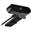 Logitech BRIO 4K HD Webcam | 90fps USB 3.0 | High Dynamic Range | Noise-Canceling Mics