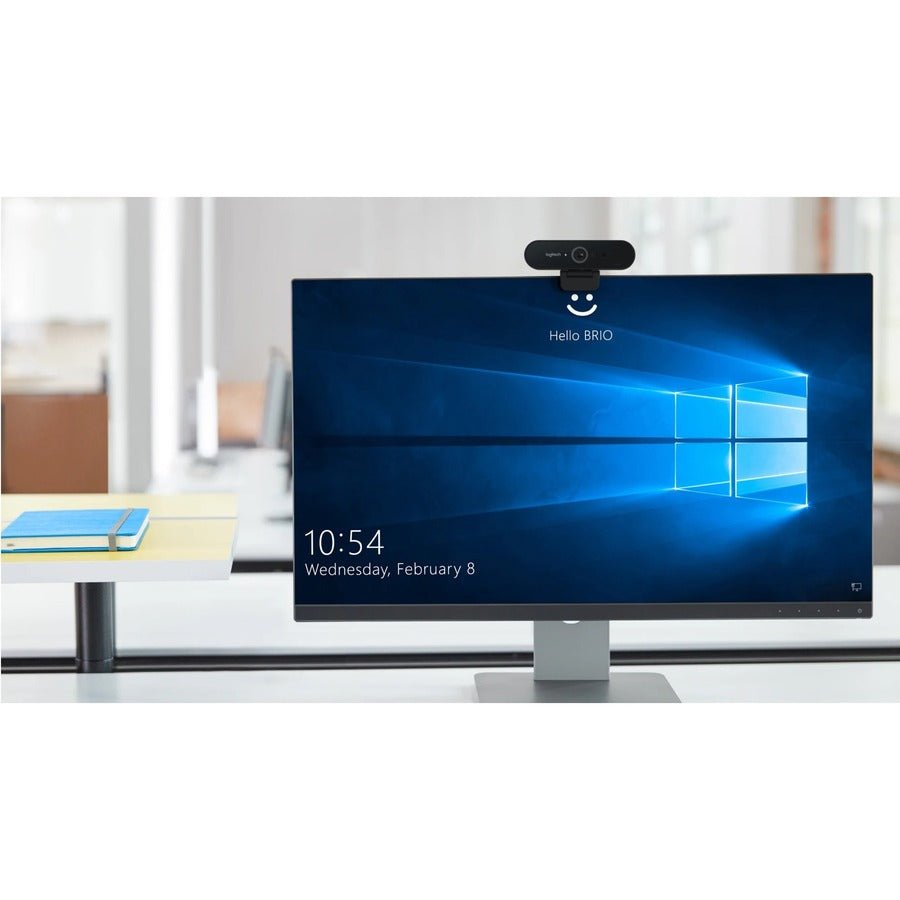 Logitech BRIO 4K HD Webcam | 90fps USB 3.0 | High Dynamic Range | Noise-Canceling Mics