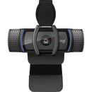 Logitech C920e HD Webcam 1080p 30fps with Dual Microphones & Adjustable Clip, USB Type A Default Title