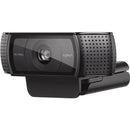 Logitech C920e HD Webcam 1080p 30fps with Dual Microphones & Adjustable Clip, USB Type A