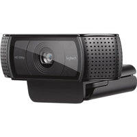 Logitech C920e HD Webcam 1080p 30fps with Dual Microphones & Adjustable Clip, USB Type A