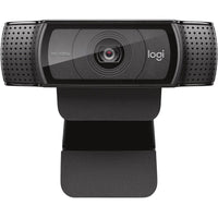 Logitech C920e HD Webcam 1080p 30fps with Dual Microphones & Adjustable Clip, USB Type A
