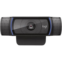 Logitech C920e HD Webcam 1080p 30fps with Dual Microphones & Adjustable Clip, USB Type A