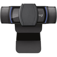 Logitech C920e HD Webcam 1080p 30fps with Dual Microphones & Adjustable Clip, USB Type A