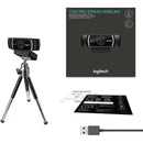 Logitech C922 Pro HD Webcam | 1080p at 30fps | 720p at 60fps | Autofocus & Dual Microphones