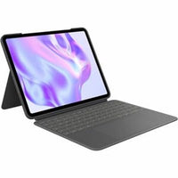 Logitech Combo Touch Case With Trackpad for iPad Pro 13-inch M4 in Grey - Versatile All-in-One Design Default Title