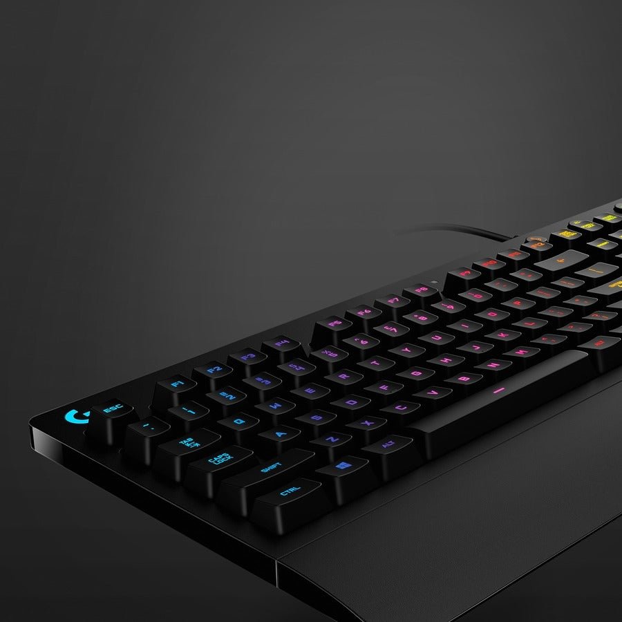 Logitech G213 Prodigy RGB Gaming Keyboard - Wired, Spill - Resistant, Customizable Lighting, Media Controls - Store 42