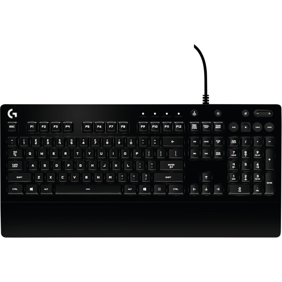 Logitech G213 Prodigy RGB Gaming Keyboard - Wired, Spill - Resistant, Customizable Lighting, Media Controls - Store 42