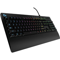 Logitech G213 Prodigy RGB Gaming Keyboard - Wired, Spill - Resistant, Customizable Lighting, Media Controls - Store 42