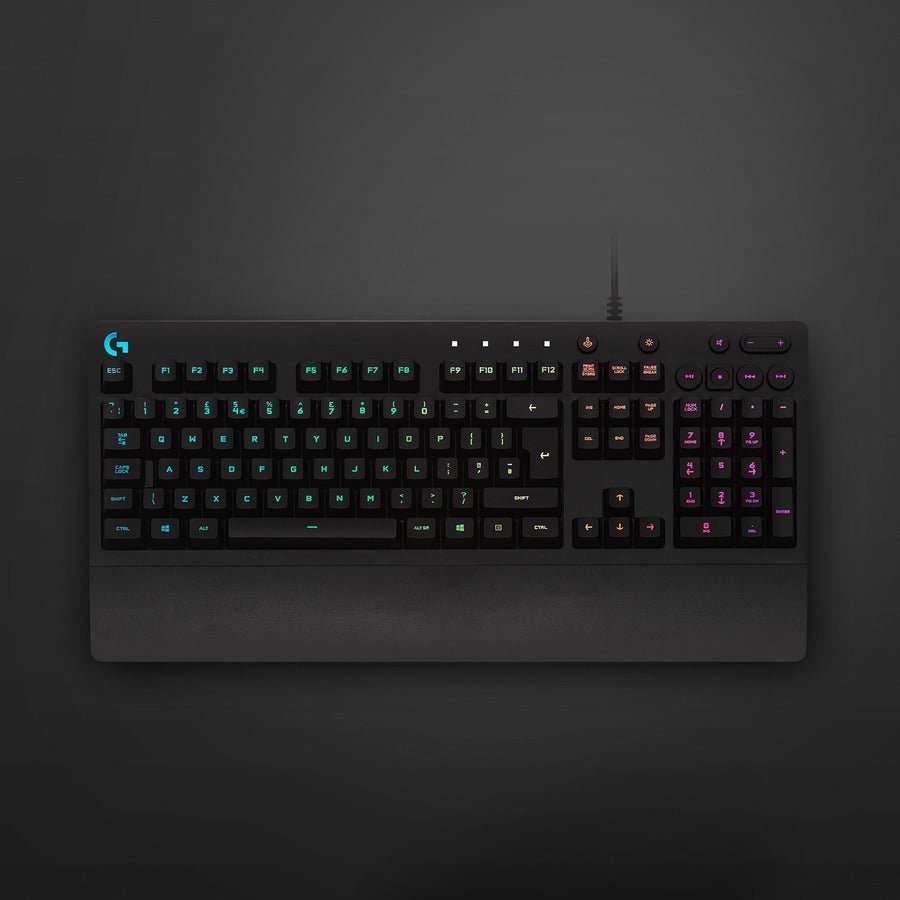 Logitech G213 Prodigy RGB Gaming Keyboard - Wired, Spill - Resistant, Customizable Lighting, Media Controls - Store 42