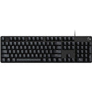 Logitech G413 SE Mechanical Gaming Keyboard | Full Size | 6 - Key Rollover | PBT Keycaps | Durable Black Alloy Design - Store 42