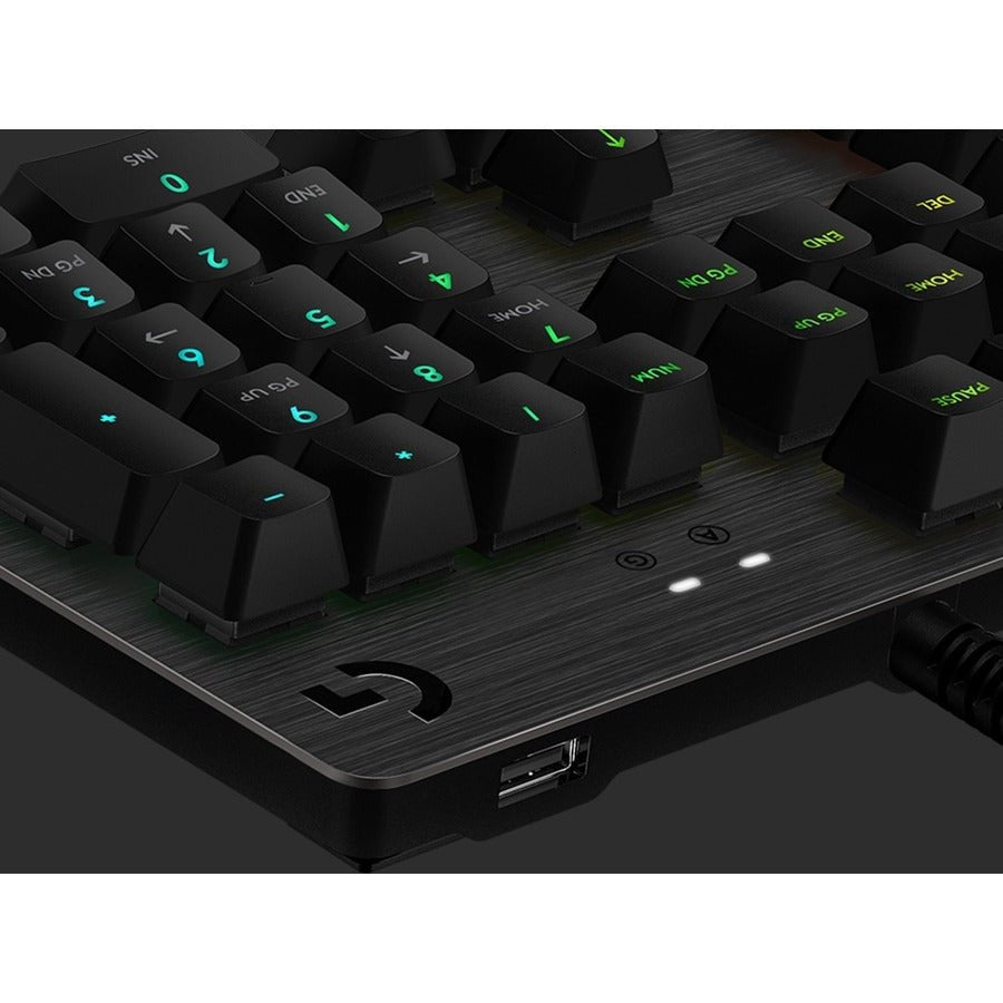 Logitech G512 Mechanical Gaming Keyboard - GX Brown Switches, LIGHTSYNC RGB, Aluminum Alloy Design - Store 42