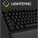 Logitech G513 RGB Mechanical Gaming Keyboard with GX Brown Switches and Memory Foam Palmrest