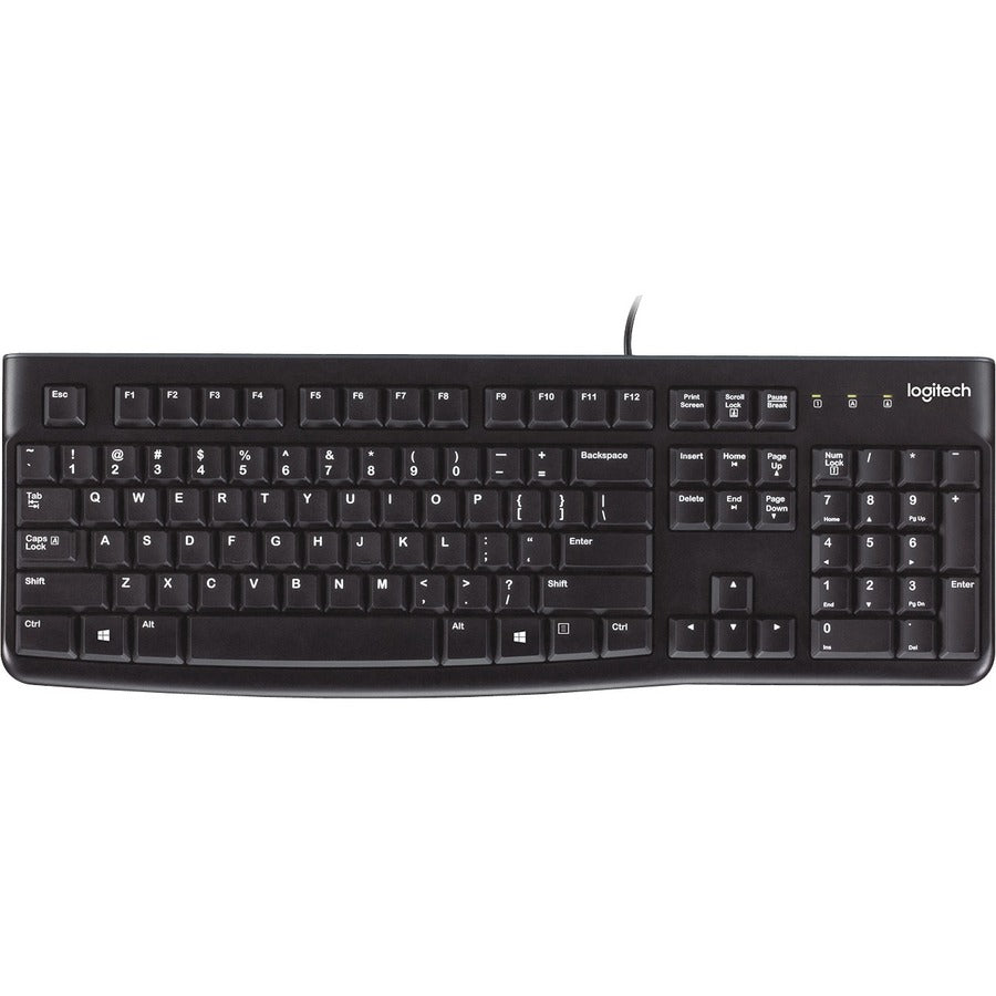 Logitech K120 Wired Keyboard - Slim Design, Whisper - Quiet Keys, Spill - Resistant, Full - Size Layout - Store 42