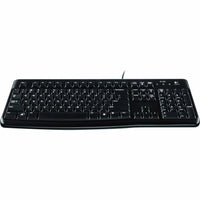 Logitech K120 Wired Keyboard - Slim Design, Whisper - Quiet Keys, Spill - Resistant, Full - Size Layout - Store 42
