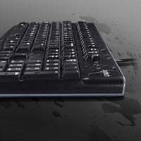 Logitech K120 Wired Keyboard - Slim Design, Whisper - Quiet Keys, Spill - Resistant, Full - Size Layout - Store 42