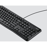 Logitech K120 Wired Keyboard - Slim Design, Whisper - Quiet Keys, Spill - Resistant, Full - Size Layout - Store 42