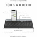 Logitech K585 Multi - Device Slim Keyboard - Ultra - Thin, Quiet Keys & Phone Cradle for Seamless Workflow - Store 42