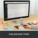 Logitech K780 Multi-Device Wireless Keyboard - Bluetooth & 2.4G USB, Slim Ergonomic Design